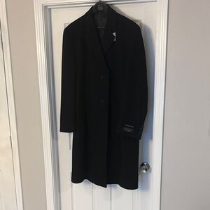 Jos. A. Bank Black Trench Coat